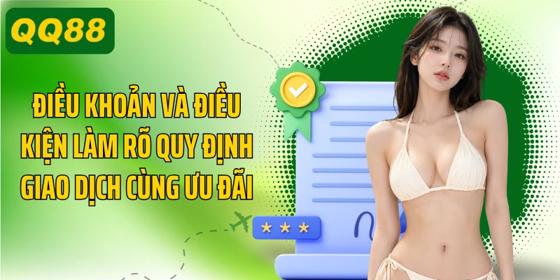 Điều khoản và điều kiện làm rõ quy định giao dịch cùng ưu đãi